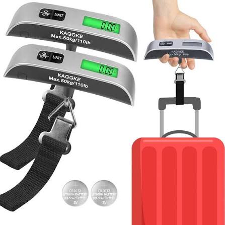 Electronic Digital Luggage Scale – 50kg Portable Travel Scale