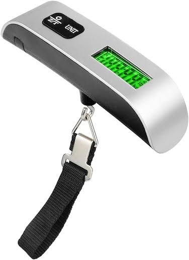 Electronic Digital Luggage Scale – 50kg Portable Travel Scale
