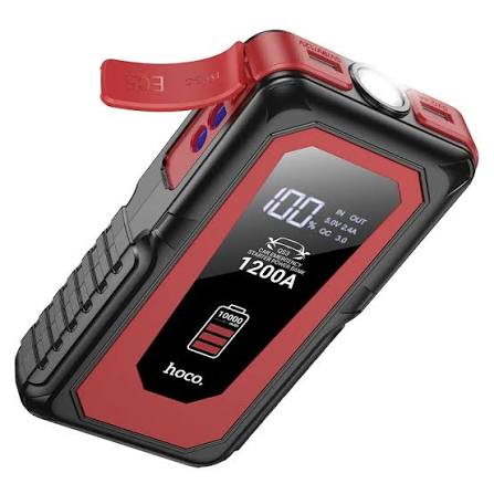 Hoco Car Starter Power Bank (QS3) – 10,000mAh