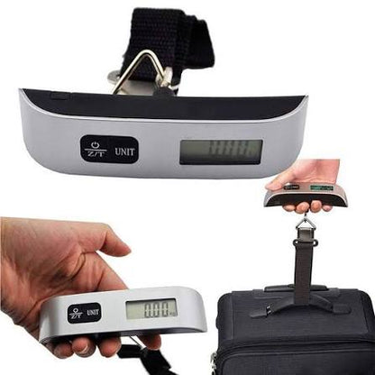 Electronic Digital Luggage Scale – 50kg Portable Travel Scale