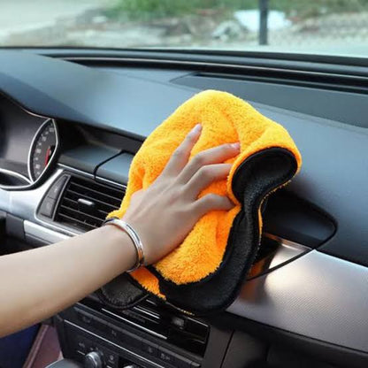 Double Side Microfiber Cloth – 2-Piece Premium Car Detailing Towel