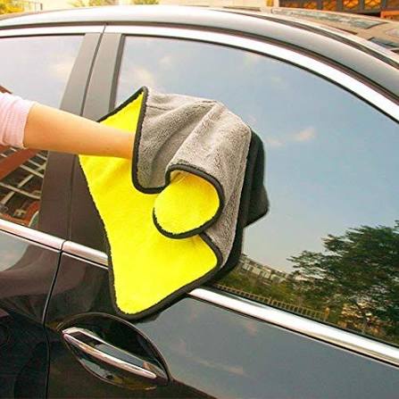 Double Side Microfiber Cloth – 2-Piece Premium Car Detailing Towel