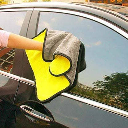 Double Side Microfiber Cloth – 2-Piece Premium Car Detailing Towel