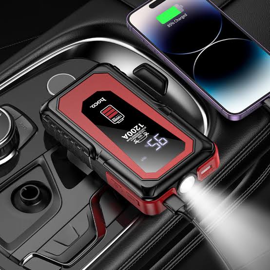 Hoco Car Starter Power Bank (QS3) – 10,000mAh