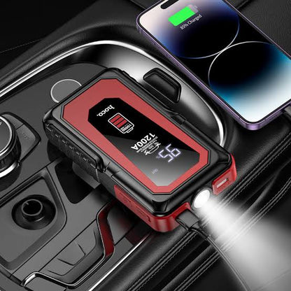 Hoco Car Starter Power Bank (QS3) – 10,000mAh
