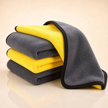 Double Side Microfiber Cloth – 2-Piece Premium Car Detailing Towel