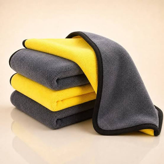 Double Side Microfiber Cloth – 2-Piece Premium Car Detailing Towel