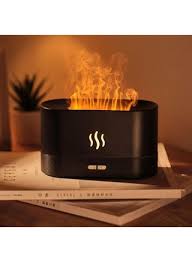 Flame Aroma Diffuser LA-0630-1 – Ultrasonic Essential Oil Diffuser & Humidifier