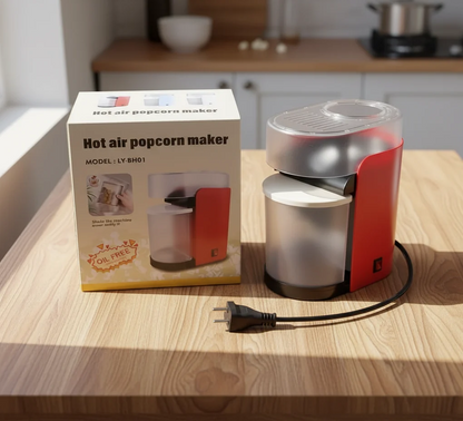 🍿 Hot Air Popcorn Maker | Oil-Free Healthy Popcorn Machine