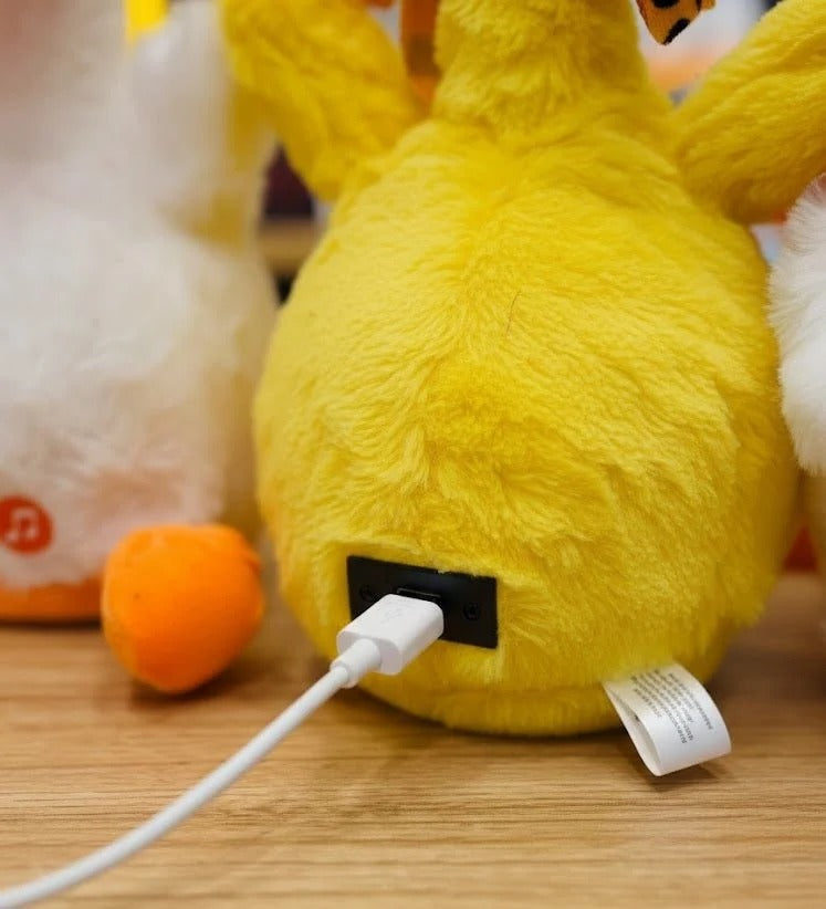 Dancing & Singing Plush Goose Toy | Rechargeable Interactive Musical Toy