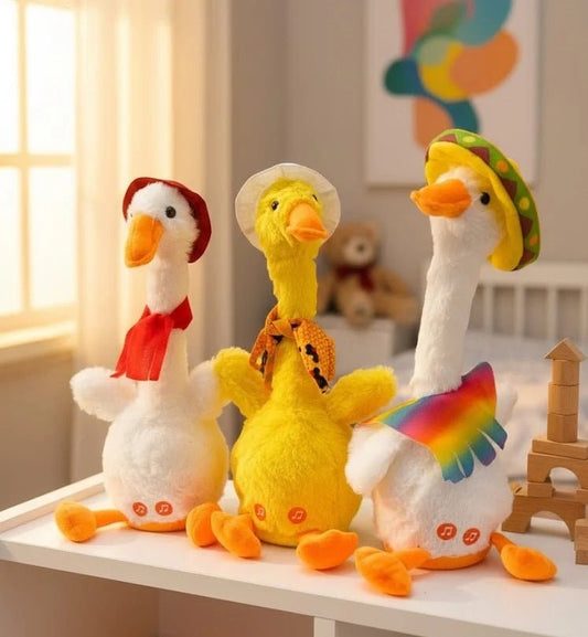 Dancing & Singing Plush Goose Toy | Rechargeable Interactive Musical Toy