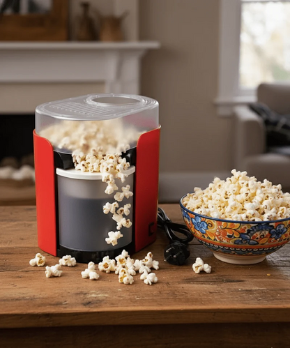 🍿 Hot Air Popcorn Maker | Oil-Free Healthy Popcorn Machine