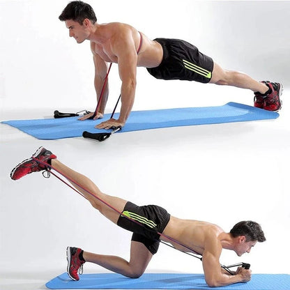 Bodybuilding Resistance Bands Set | Full Body Workout Kit for Home Fitness