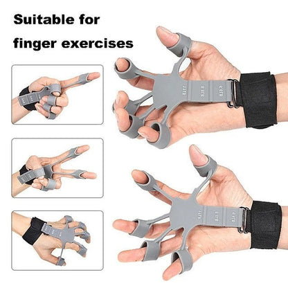 💪 Metal-Hook Grip Strength Trainer | Adjustable Hand & Finger Exerciser