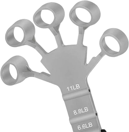 💪 Metal-Hook Grip Strength Trainer | Adjustable Hand & Finger Exerciser