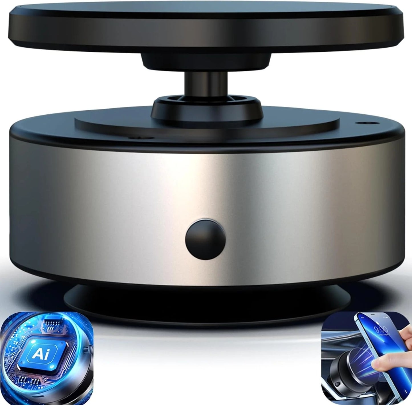 Magnetic Vacuum Suction Mobile Phone Holder