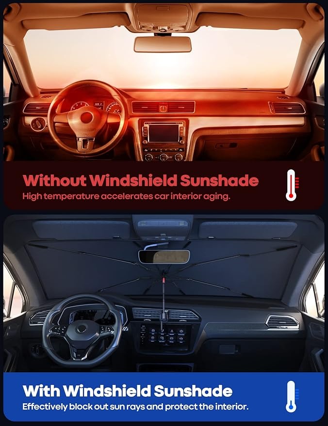 Foldable Car Windshield Sun Shade