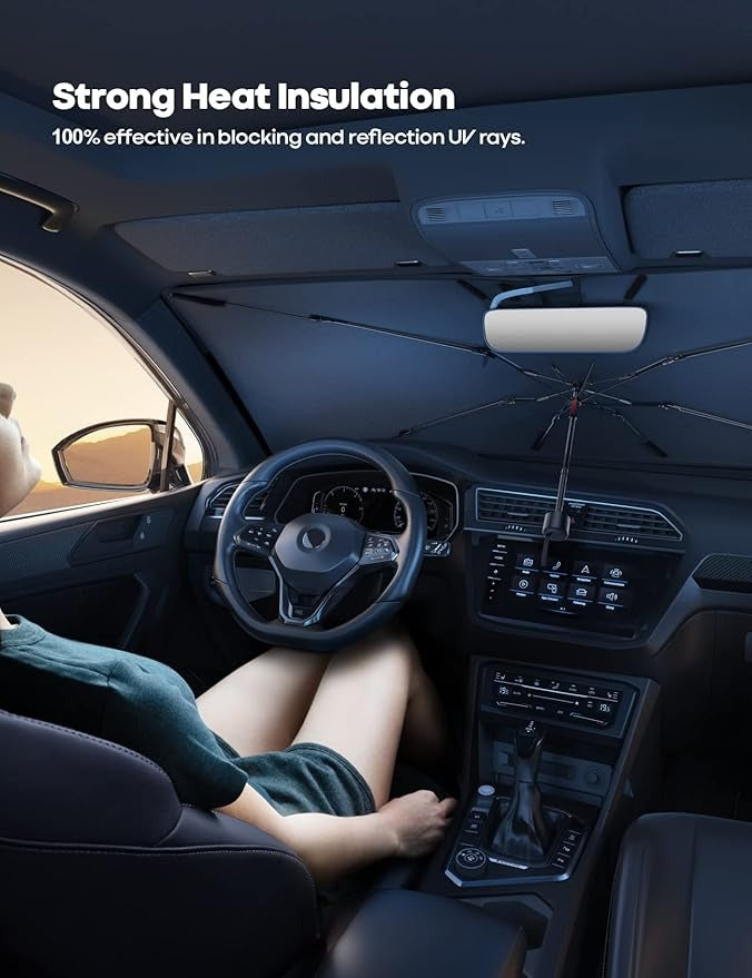 Foldable Car Windshield Sun Shade