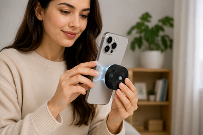 Magnetic Vacuum Suction Mobile Phone Holder